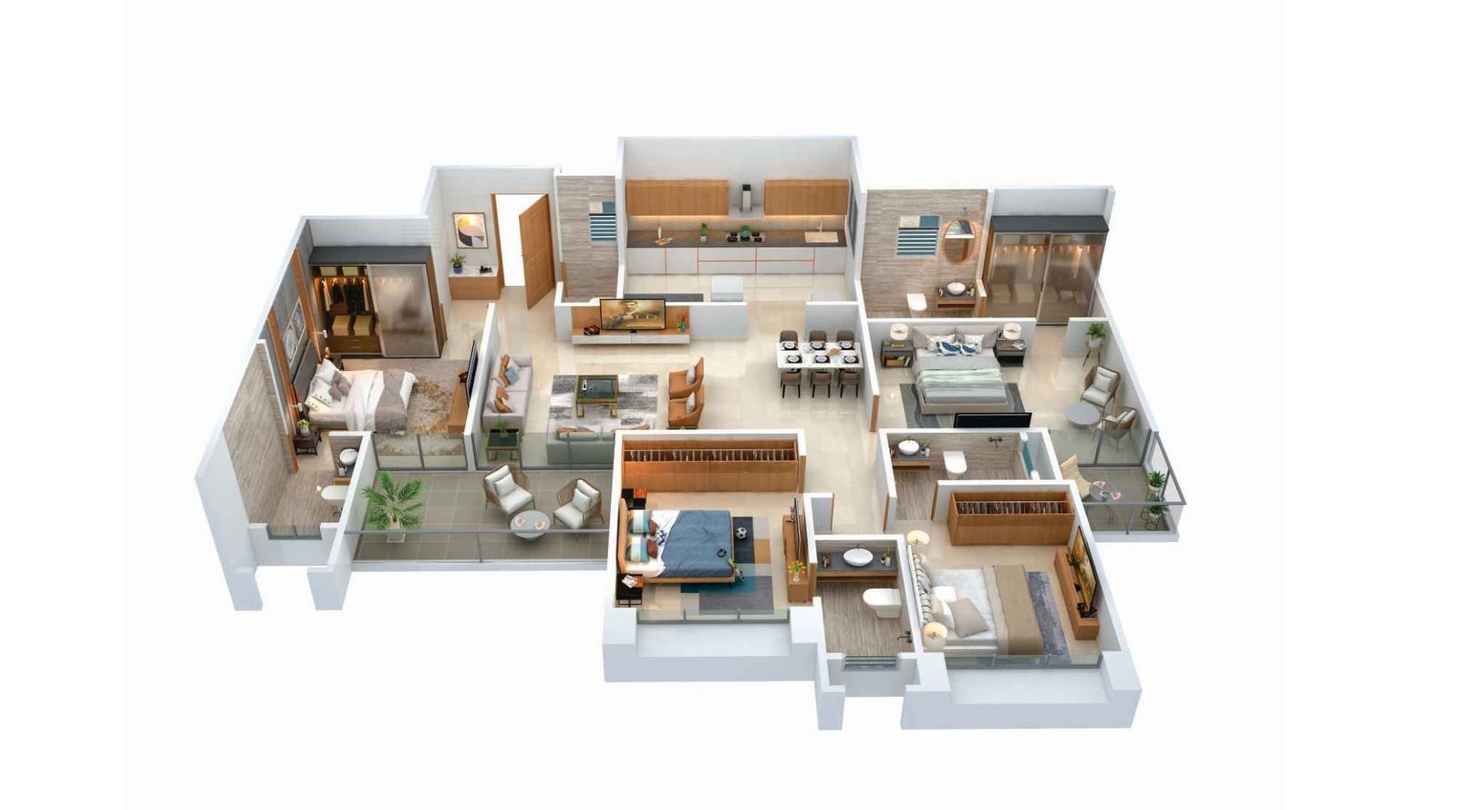 PK-Hillcrest-Typical-Floor-plan-4-BHK-Wing-B